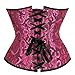 frawirshau Women's 9427 Lace Up Boned Underbust Waist Trainer Corset