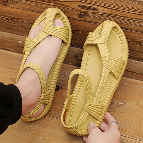 Unisex Grass Resistant Women Shoes,Summer Lightweight Beach Comfortable Slip On Sandals4