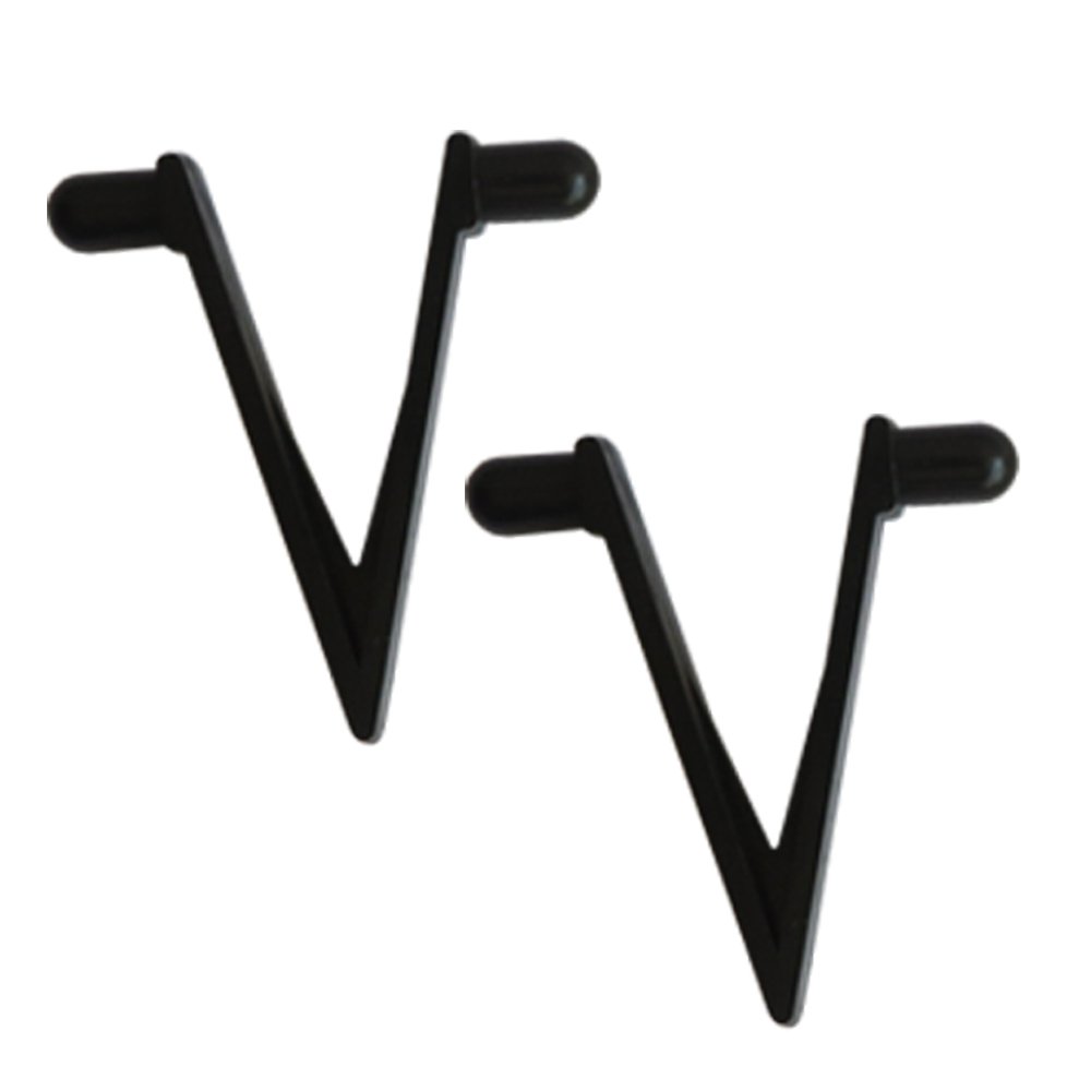 11526-Clip in Black (2 Pack) Sturdi Universal Professional Replaceable Clip