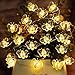 Yoitomehy Bee Decor String Lights with Twinkling 10Ft 30Leds Battery Operated Spring Bee Bumble Cottage Core Decor Honey Gifts for DIY, Home, Classroom, Birthday, Party, Wedding, Christmas Tree