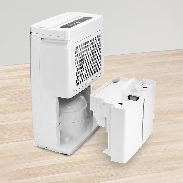 Ufesa Wellness Dry 4000 Deumidificatore 16L/24h, Silenzioso 43 dB, Sensore di Umidità, Funzione Asciugatura Biancheria e Purificazione dell’Aria, Serbatoio 5L, Timer 24h, Fino a 30 m²