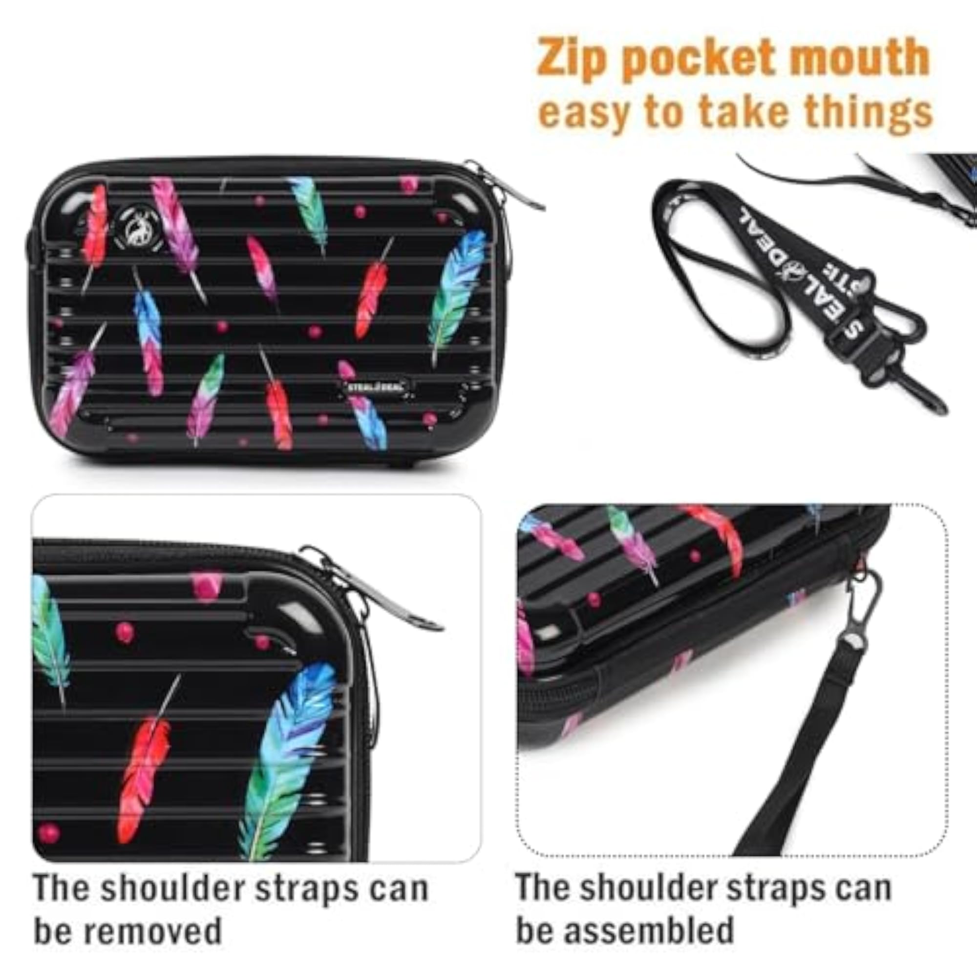 Hard Shell Multipurpose Storage Case with Strap