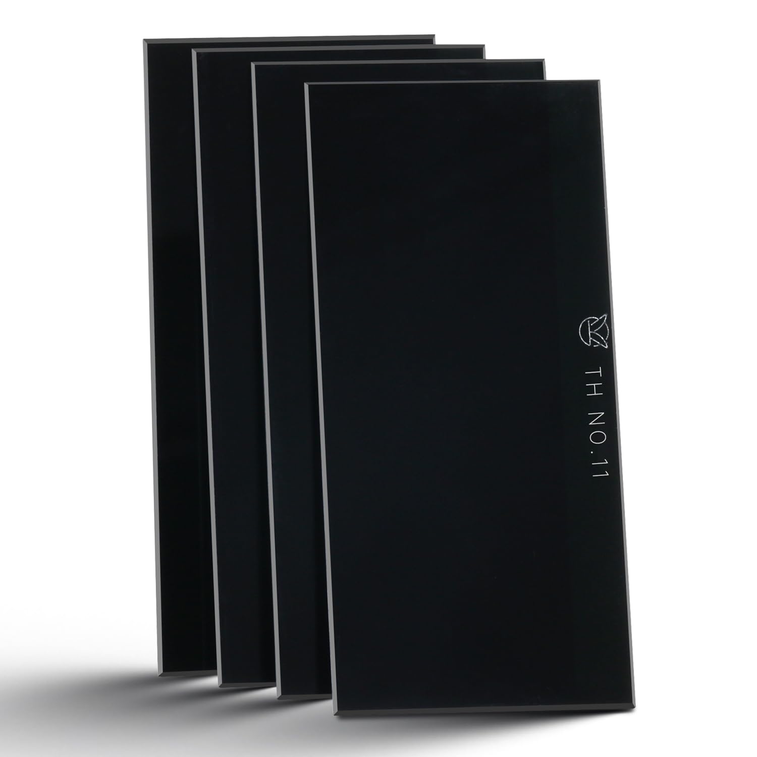 Qimoo 4 Pack Shade 11 Welding Lens, 2" x 4.25" Welding Helmet Replacement Welding Lens 3mm Thickness Welding Shade 11 Lens for 75A-200A Arc Work