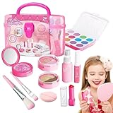 Nombreux accessoires : notre kit de maquillage pour enfants montre la créativité, évacue le désir de maquillage des filles et favorise leurs compétences esthétiques. Avec un rouge à lèvres simulé, une palette de fards à paupières, un étui à poudre, un peigne, une épingle à cheveux et divers accessoires, ce kit inspire l'apprentissage et la découverte pratiques.