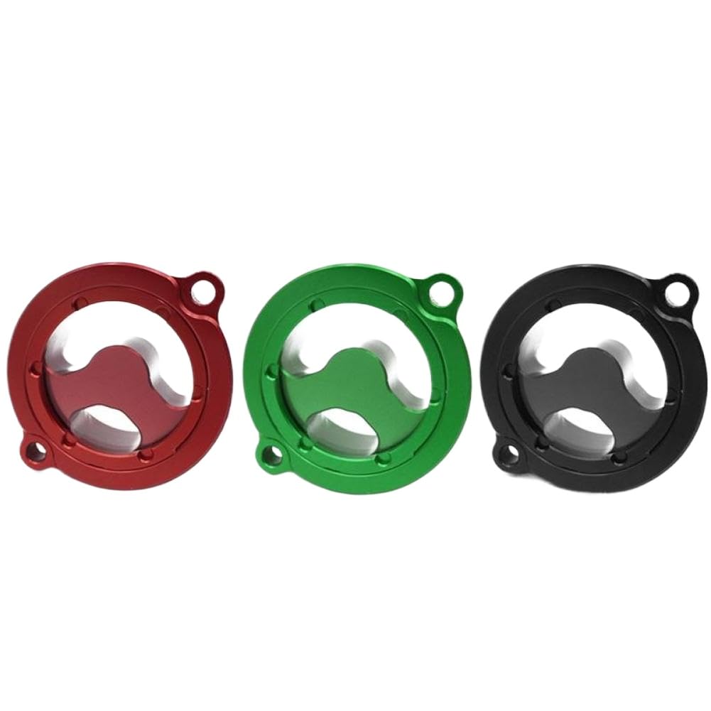 Coperchio Filtro Olio Moto in Alluminio CNC Compatibile Con KLR650 KLR 650 1987 2022