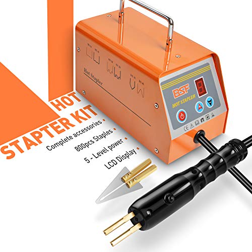 OIMERRY Plastic Welder Repair Machine Kit, 5-Level Adjustable Power, Bumper Plastic Repair Welding Hot Stapler Kit with Storage Tool Box, 110V by OIMERRY - Image 5