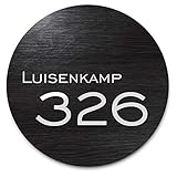 Schöne Namensschilder / Türschilder aus Holz mit Deinem Wunschtext für die Haustür oder Dein Wohnzimmer. Viele weitere Designs findest Du in unserem Amazon Shop: www.amazon.de/chrisckdesign
