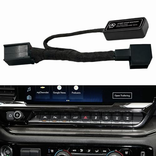 for 2023-2026 Chevy Silverado/GMC Sierra - Auto Start Stop Eliminator Easy-Install Autostop Eliminator - Compatible 2023-2026 Chevy Silverado/GMC Sierra Accessories