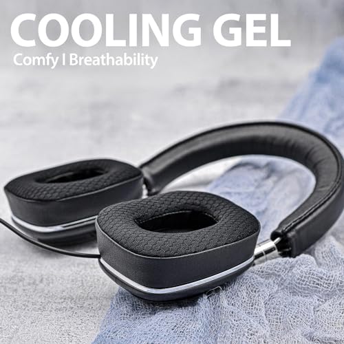 P5 S2 Ear Pads - Almohadillas de Repuesto TRANSTEK compatibles con P5 Wireless / P5 Series 2 / P5 S2 Series 2 Auriculares (Malla de Gel Refrigerante) miniatura 6