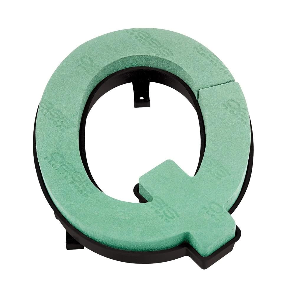 FloristryWarehouse Oasis Naylorbase Quick Clip Letter Q