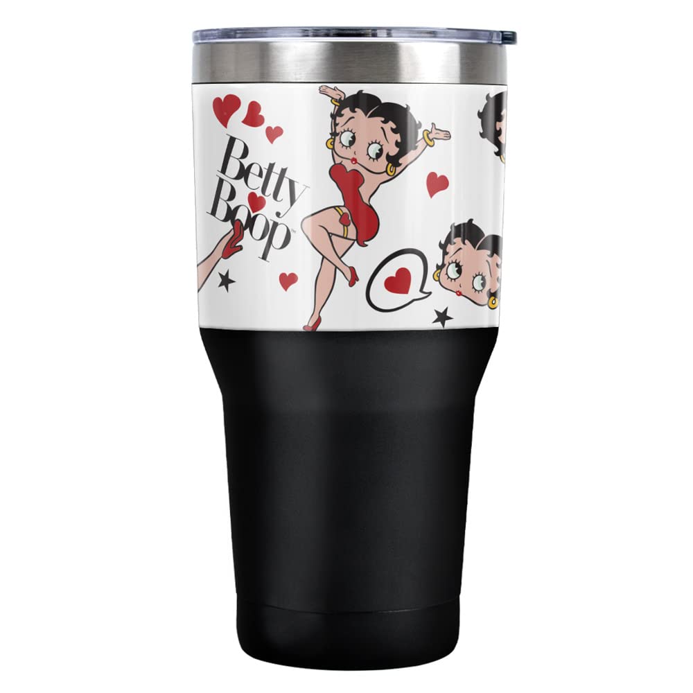 Amazon.com | LOGOVISION Betty Boop Collage Stainless Steel Tumbler