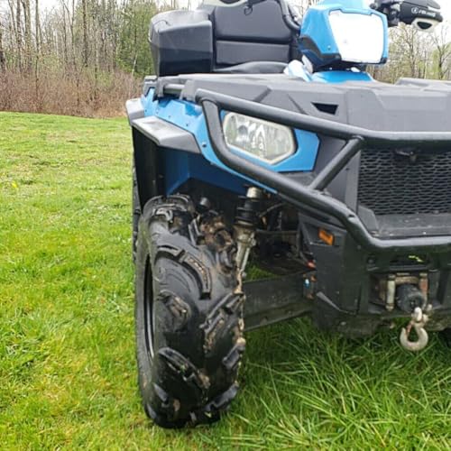 HECASA Front & Rear Mud Guard Compatible with 2014-2021 Polaris Sportsman 570 450 350 ETX 570 Touring Extensions Fender Flares 4Pcs by HECASA - Used condition - Image 4
