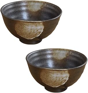 テーブルウェアイースト お茶碗 黒備前 2個セット 和食器 食器 茶碗 飯碗 ご飯茶碗 大きい茶碗