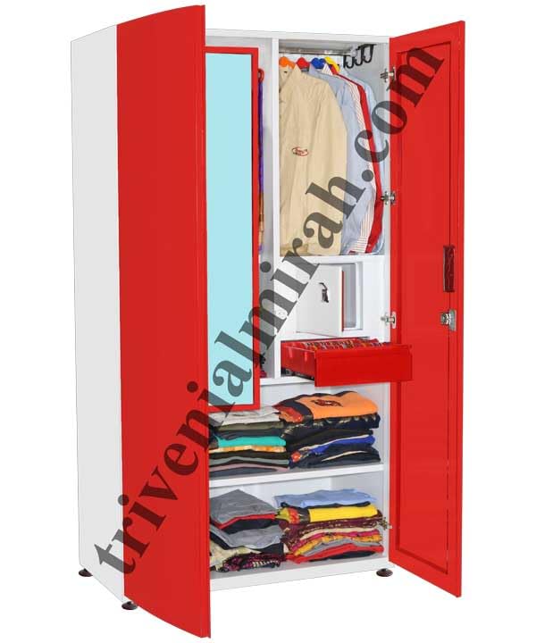 Image of Triveni Almirah MOHINI Model Guarantee:10 Years on Paint & Locks (Size- 2010x1066x530) mm