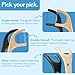 The Humble Co Dental Floss Picks for Teeth, 200 Count (Mint) - Double Thread Tooth Picks Flossers for Adults Gum Health - Toothpick Floss for Interdental Oral Care & Hygiene