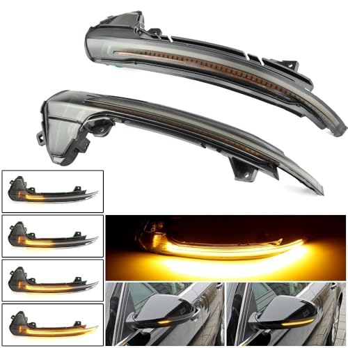 Intermitentes dinámicos para retrovisor de Audi A6 S6 RS6 2012-2018 2