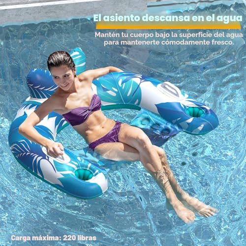 38% Off KEUCL Pool Floats 3-Pack with Cup Holders - Image 6
