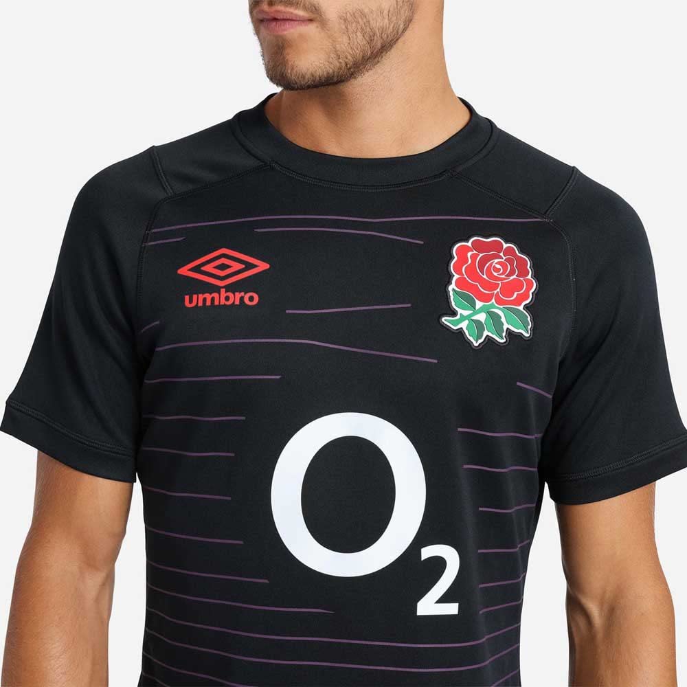 Umbro Camiseta réplica Alternativa de Inglaterra SS Jersey Kit, Producto con Licencia Oficial, L para Hombre