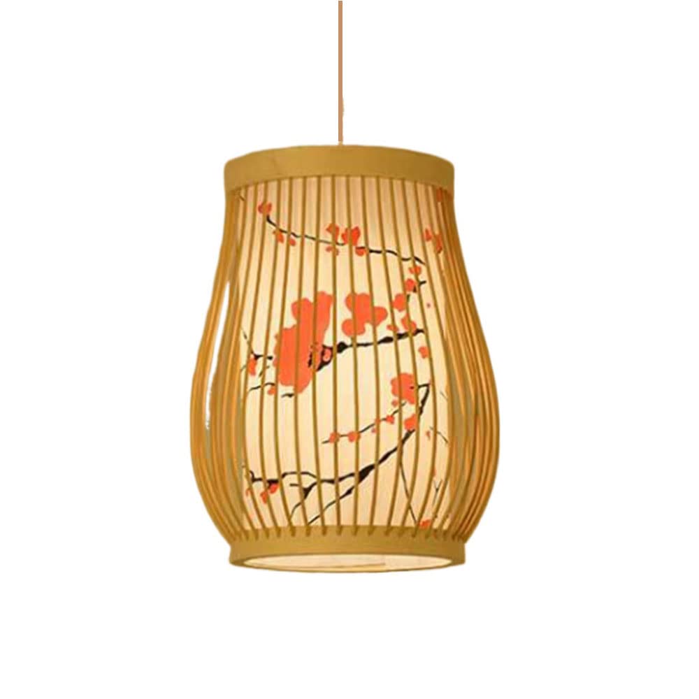 Lustre en rotin pour îlot de cuisine et salon cosy de style bohème