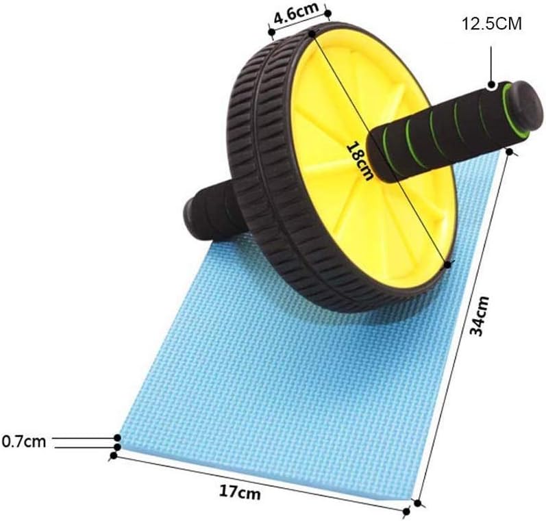 Abdominal Muscle Wheel - Sturdy Ab Workout Equipment for Core Exercise Used at Home for Both Men & Women