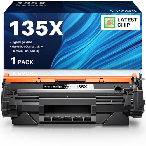 INK4U W1350X Tóner Compatible para HP LaserJet m209dw MFP m234dw M234dwn m234sdw m234sdn m234 m209(1 Negro, con Chip)