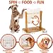 Interactive Dog Food Puzzle Toy - Treat Dispensing Dogs Slow Feeder - Indoor Boredom Stress Relief Smart Dog Game for Smart Training - Refillable Tricky IQ Feeding Game