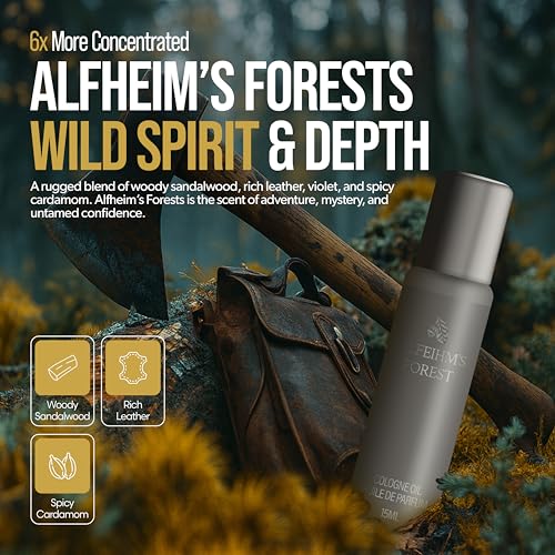 مراجعة: The Beard Struggle — Concentrated Cologne "Alfheim's Forests" (Silver Collection) 15 مل زجاجة رولر - الصورة 2