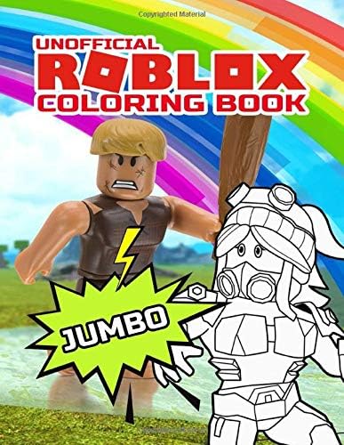Roblox Coloring Book: Great Coloring Book For Kids (Unofficial Coloring Book)