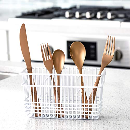 Better Houseware 1431-WHITE Utensil Drying Rack - 3 Compartment thumb #3