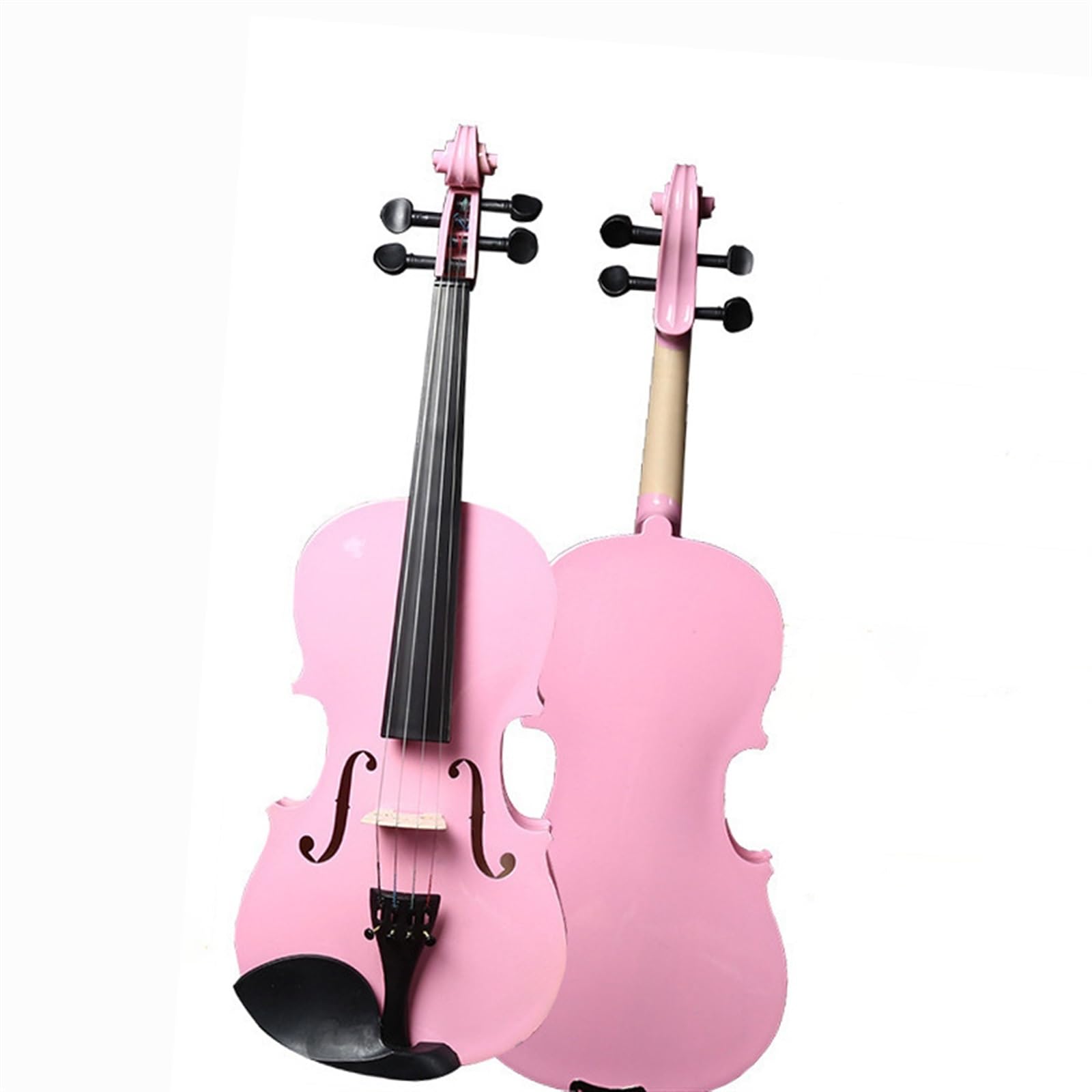 Violine Anfänger-Geige Für Erwachsene Rosa Geige 4/4-1/8 Geige Musikinstrument Für Anfänger(1/8)