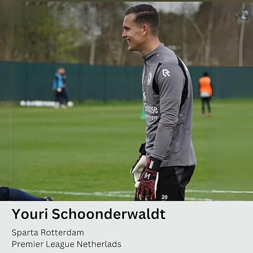 Miniatura 3 de Finaty - Guantes de portero de nivel profesional para niños, jóvenes, jóvenes, adultos, guantes de golie de fútbol GK  Contacto de 0.138 in  Corte