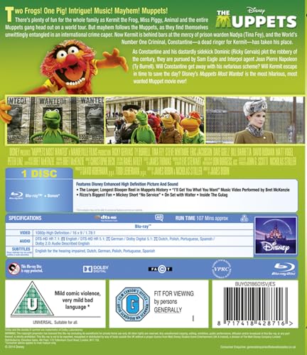Muppets Most Wanted [Blu-ray] image 5