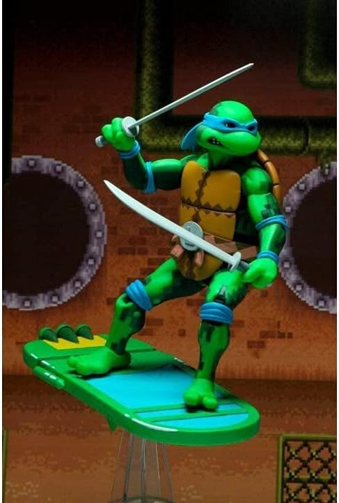 NECA - Figurine TMNT - Leonardo 18cm 