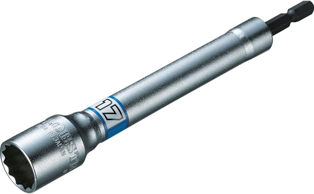 Robtex DS17L Electric Dollar Socket, "Strong" Long Type, 0.7 inch (17 mm), 12 Square