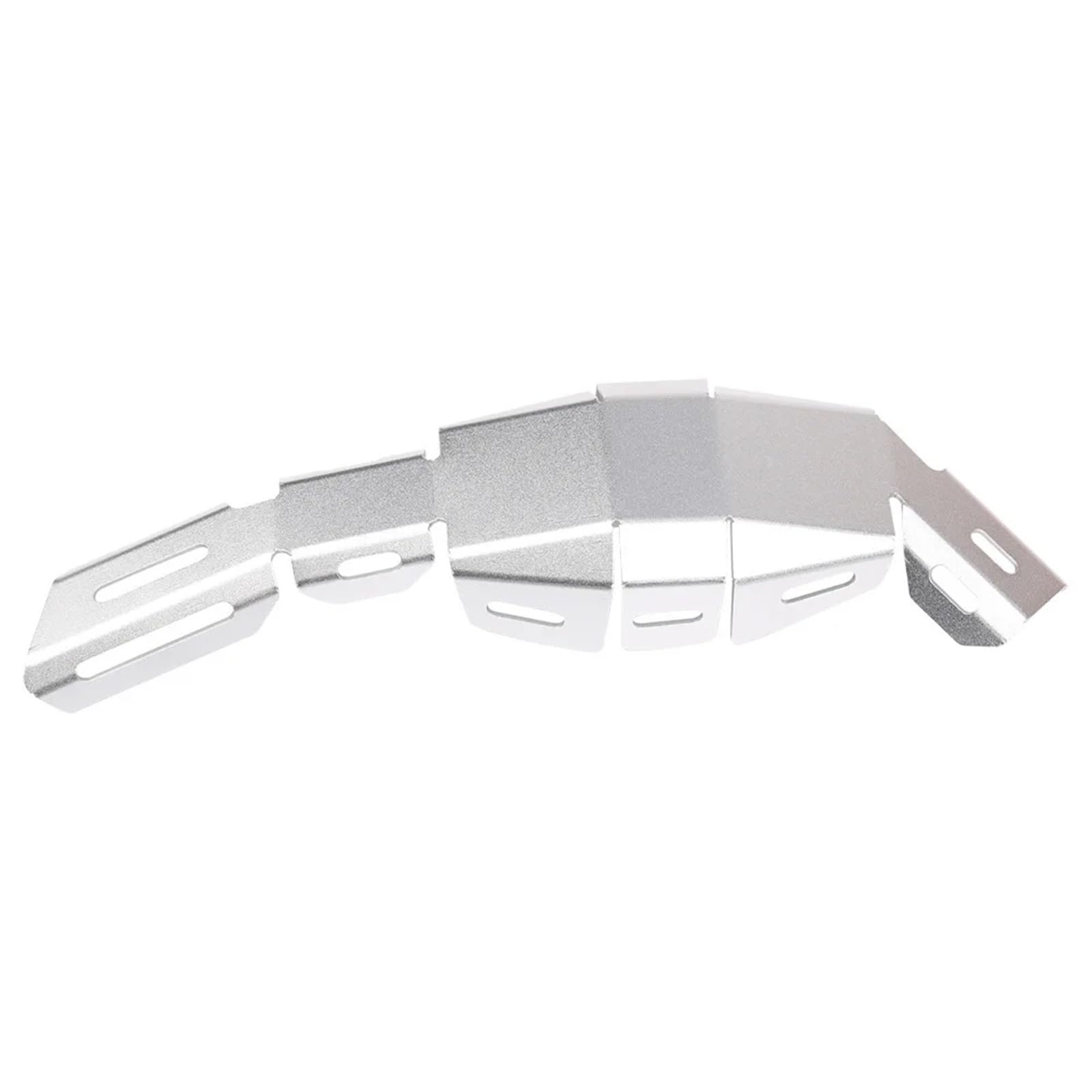 Protection Pot Echappement Couvercle d'échappement Protection thermique anti-brûlure pour silencieux d'échappement de moto Convient pour Honda CRF300L(Silvery)