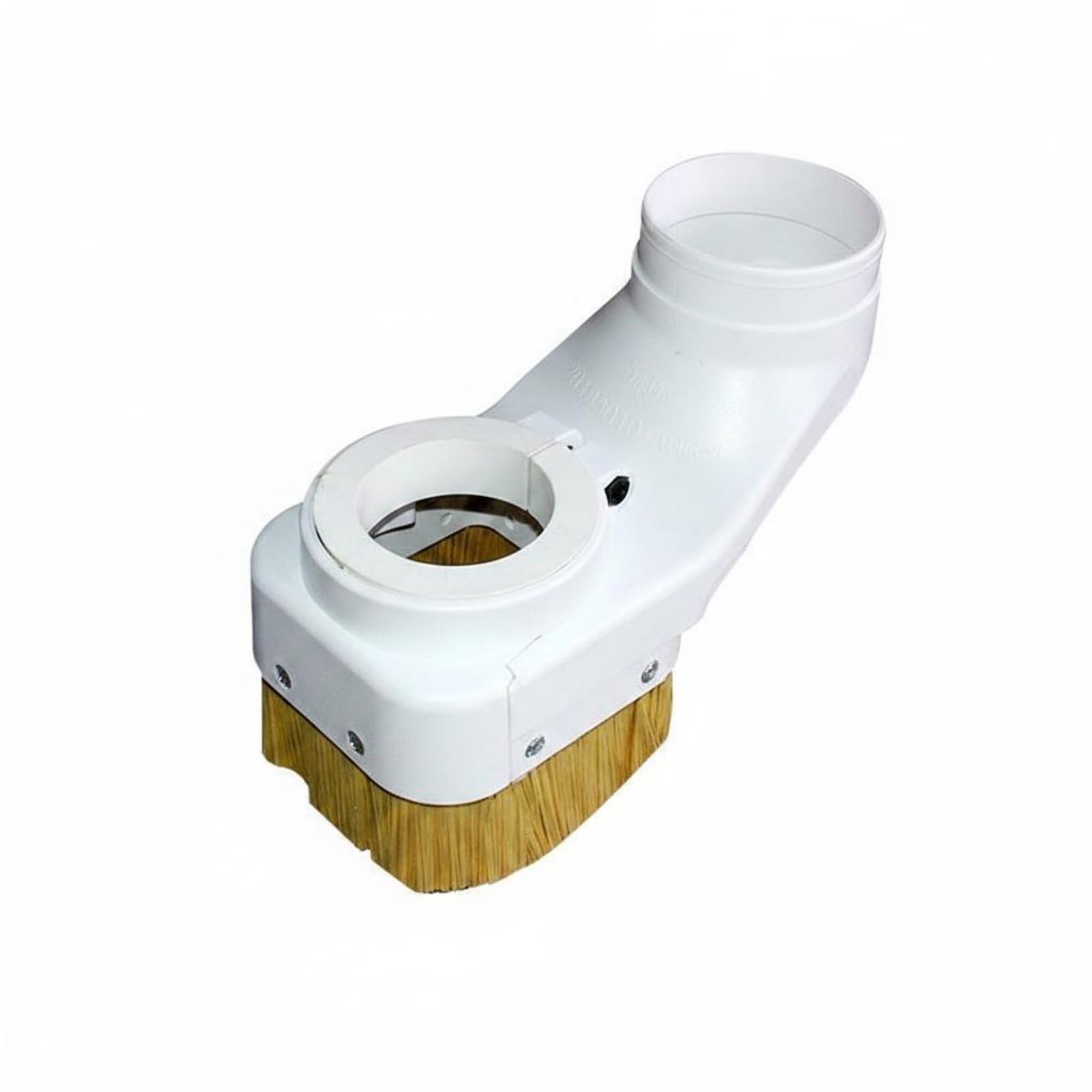 SECRET DESIRE Engraving Machine Dust Cover Sawdust Control CNC Router Dust Shoe Easy to Install Tool Accessory for Carpentry Workshop, White - 100MM-image-3