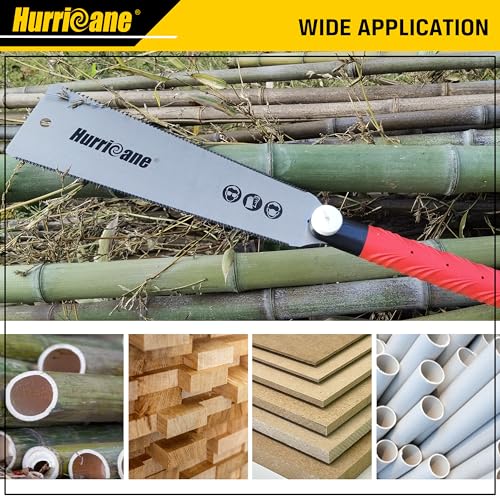 Hurricane Japanese Pull Saw, 10 Inch Hand Saw For Wood Cutting thumb #6