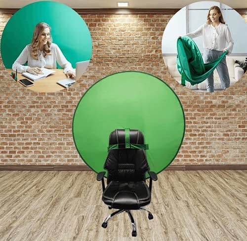 Fundo Verde Fotográfico Chromakey para Cadeira 142cm Portátil