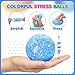 6 Set Squishy Sensory Stress Squeezing Balls forAdults: Best Calming Tool to Relieve Anxiety, Vent Mood and Improve Focus, Easter Basket Stuffers for Kids, Goodie Bag Stuffers