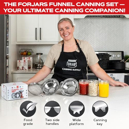 Forjars FJ-FS Canning Funnel Set - thumb #1