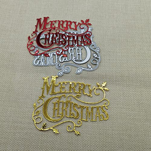 AOOL Merry Christmas Holly Leaves Die Cuts, Party Festival Invitation Card Cutting Dies - Image 4