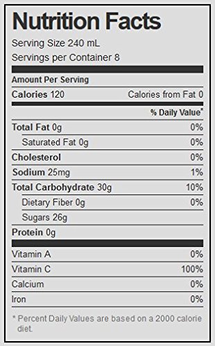 Indian Summer 100% Apple Juice, 64 Fluid Ounce (Pack Of 8) #TOP1