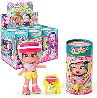 Sunday Funday KOOKYLOOS series  Surprise collectable dolls with fashion accessories, shoes, dresses and toys, with 3 funny expressions