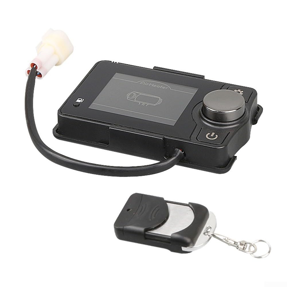 Sterownik ogrzewania postojowego na olej napędowy, przełącznik panelu LCD, z pilotem Bluetooth, do samochodu, furgonetki, ciężarówki, 12 V, 24 V, 2-8 kW, termostat