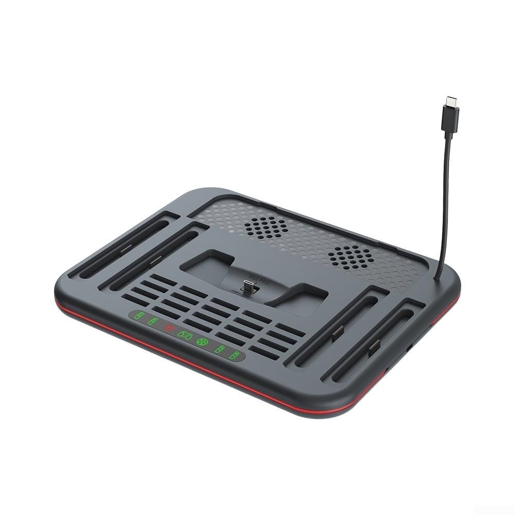 Station de charge 5 en 1 pour Nintendo Switch 2 parfaite pour organiser votre salon de jeu