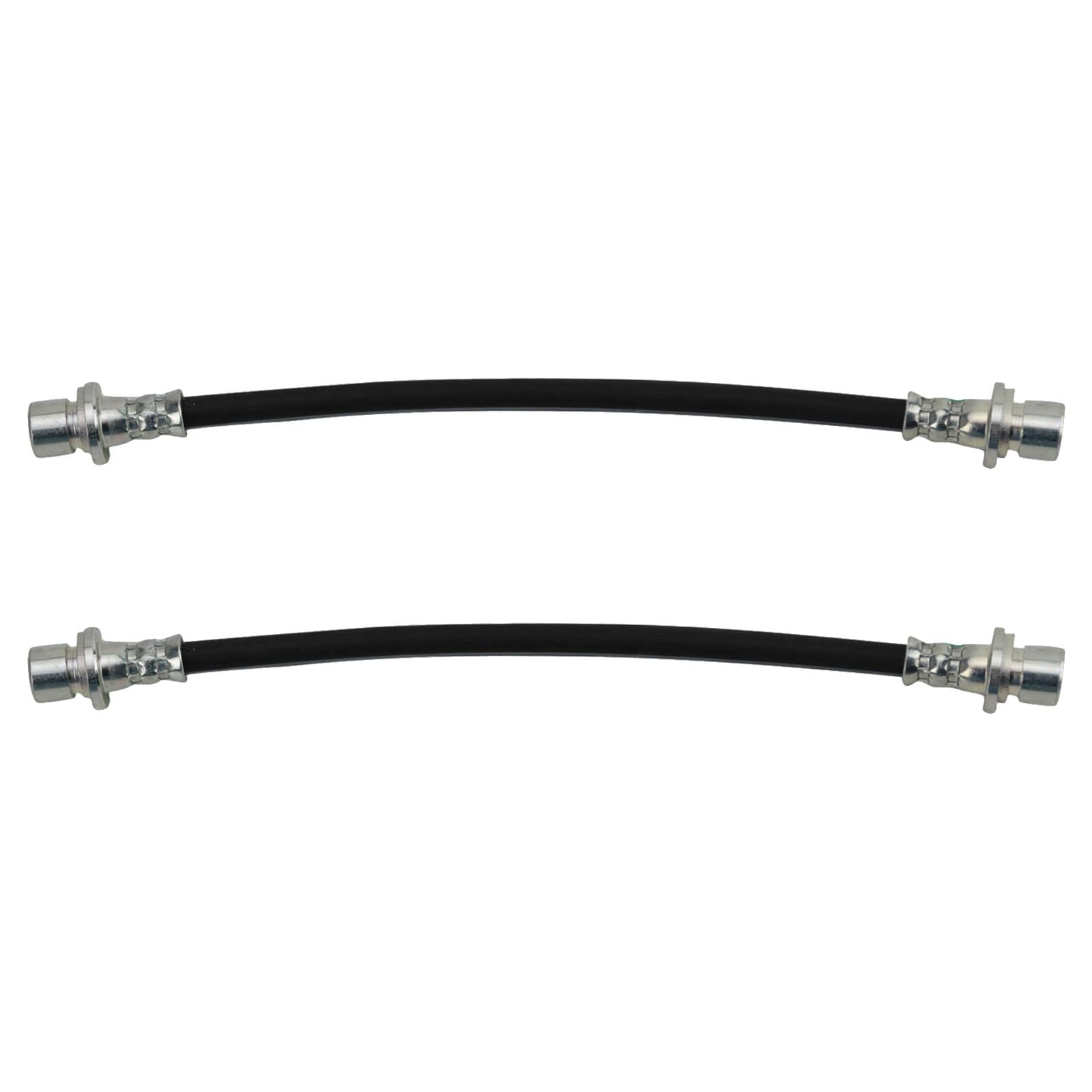 TRQ Rear Brake Hose Set