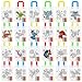 Pasimy 24 Pieces Mandala Animals Coloring Goodies Bags with 144 Makers Recycle Coloring Gifts Bags Color Your Own Totes for Kids DIY Painting Art Crafts Birthday Party Favors
