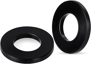30 Piezas M6 Arandelas de Sellado O Ring, Goma Junta Plana, Goma Junta de Manguera, para Mangueras de Grifos de Ducha (M6 x 15 mm)