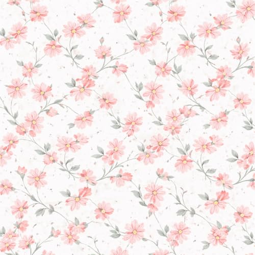 Image of DECORUM Cloud Cotton Double Bedsheet Floral Print with 2 Pillow Covers | 244 TC | Ultra Soft Feel | Premium Comfort | Breathable & Skin Friendly | for Bedroom (90 x 90 Inches)