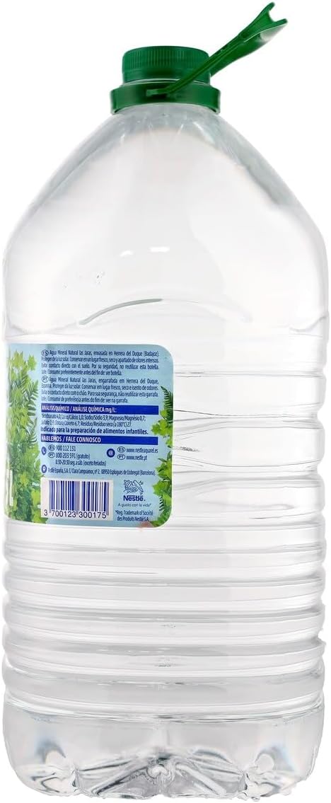 Nestlé Aquarel - Botella Agua Mineral Natural - 5 L - Imagen 2